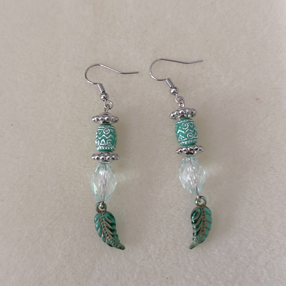 Custom hand made earrings- 1 of a kind